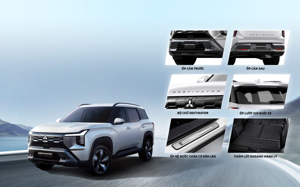 phụ kiện mitsubishi destinator